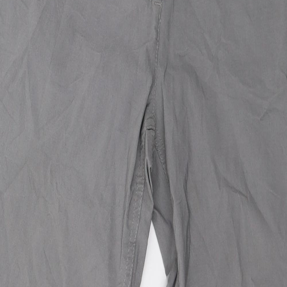 Womens UK Size 34 in Preworn Regular Fit  Grey Trousers