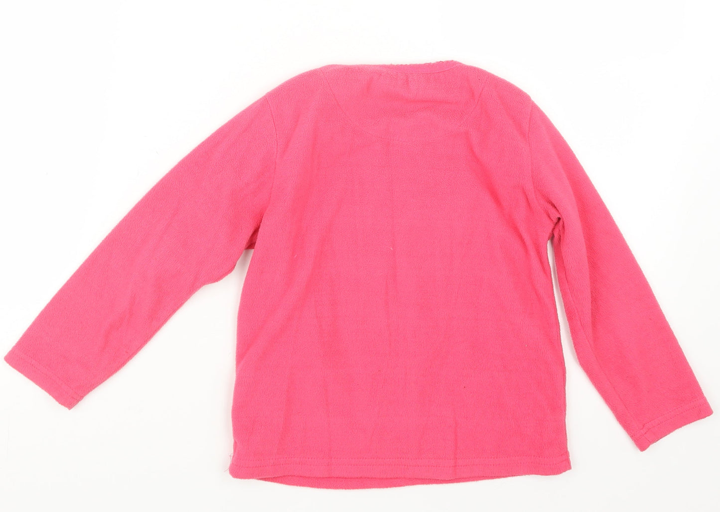 Young Dimension Girls Pink Geometric  Top Pyjama Top Size 5-6 Years