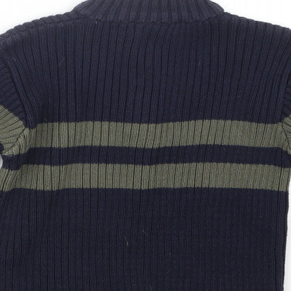 George Boys Blue  Knit Pullover Sweatshirt Size 2-3 Years