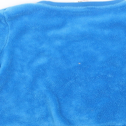 Peacocks Boys Blue Geometric   Pyjama Top Size 5-6 Years