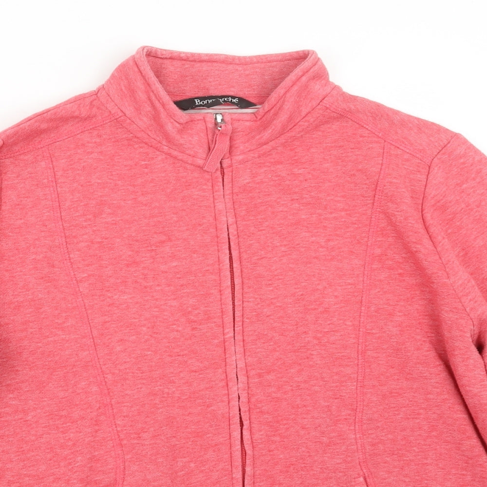 Womens UK Size 16 Bonmarché Pink Jacket