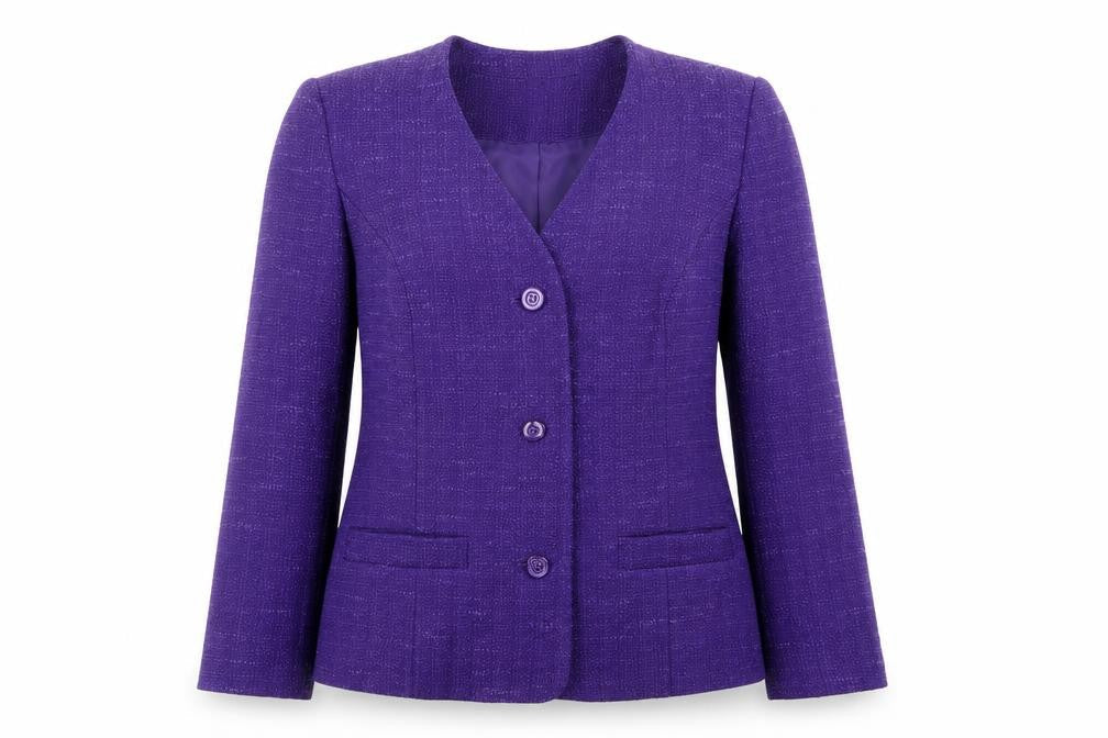 Womens UK Size 14 EWM Purple Jacket