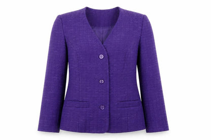 Womens UK Size 14 EWM Purple Jacket
