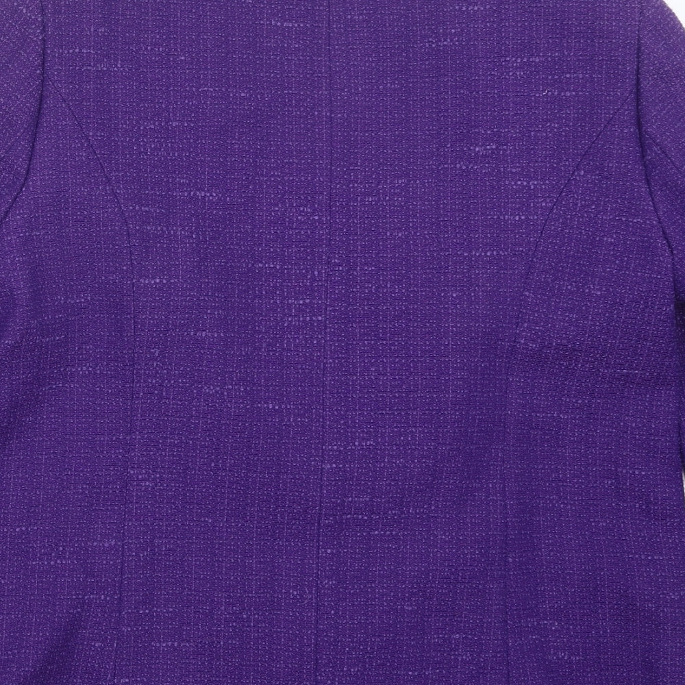 Womens UK Size 14 EWM Purple Jacket