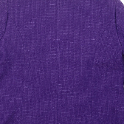 Womens UK Size 14 EWM Purple Jacket