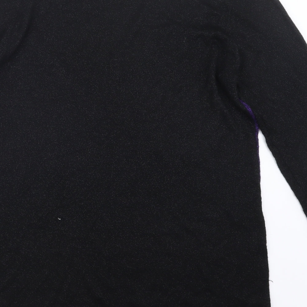 Bonmarché Womens Purple Pullover Jumper Size M