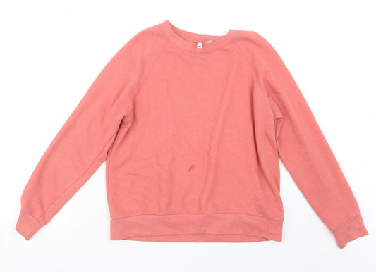 Divided by H&M Womens Pink   Pullover Jumper Size M