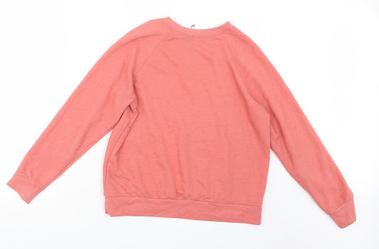 Divided by H&M Womens Pink   Pullover Jumper Size M