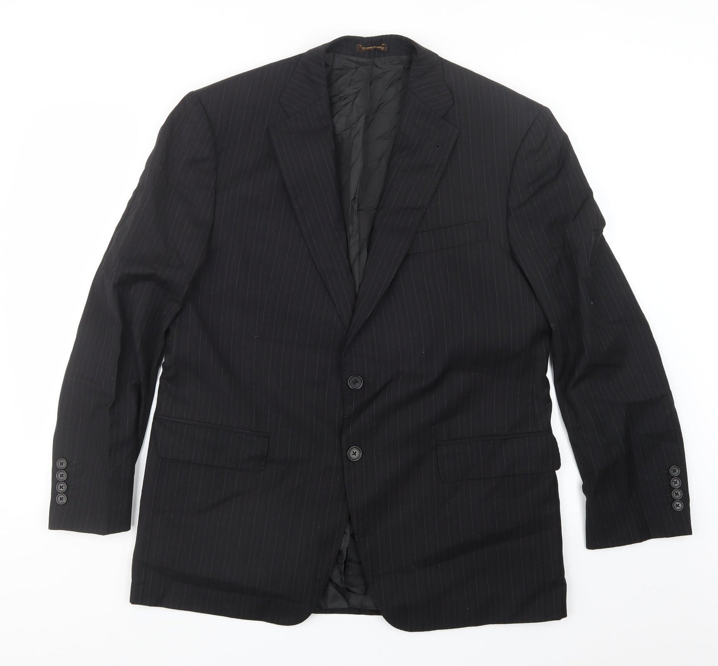 Mens UK Size 40 Marks and Spencer Regular Black Suit Jacket