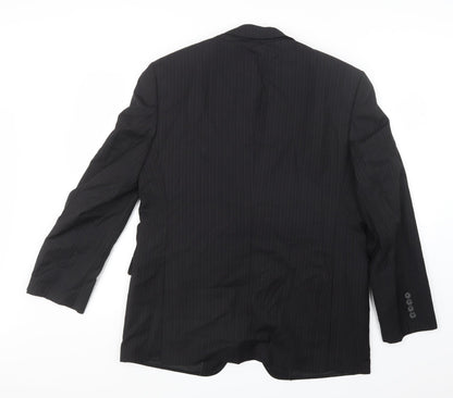 Mens UK Size 40 Marks and Spencer Regular Black Suit Jacket
