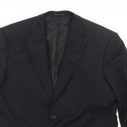 Mens UK Size 40 Marks and Spencer Regular Black Suit Jacket