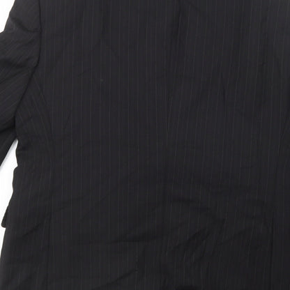 Mens UK Size 40 Marks and Spencer Regular Black Suit Jacket