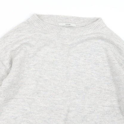 George Womens Grey  Knit Pullover Jumper Size 8