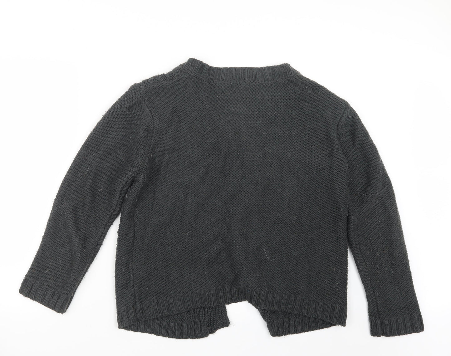 M&Co Womens Grey  Knit Cardigan Jumper Size XL