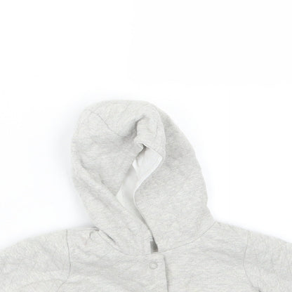 mamas & papas Girls Grey   Jacket  Size 3-6 Months