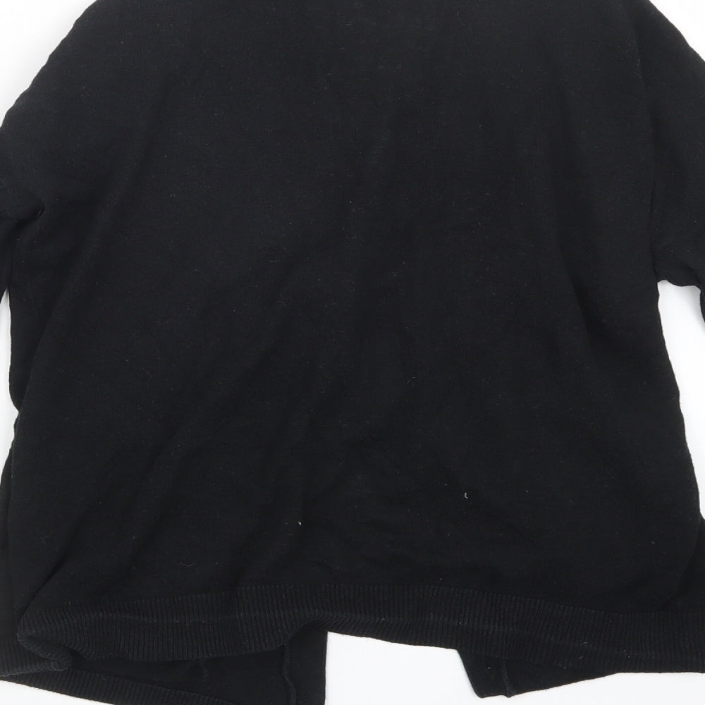 Divided by H&M Womens Black  Knit Cardigan Jumper Size S