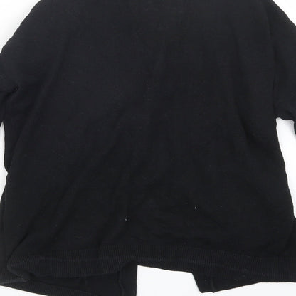 Divided by H&M Womens Black  Knit Cardigan Jumper Size S
