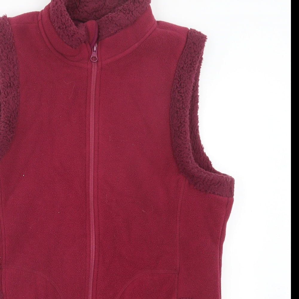 Womens UK Size 8 Crane Pink Gilet