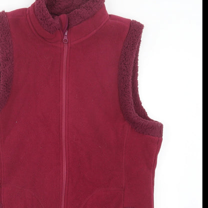 Womens UK Size 8 Crane Pink Gilet