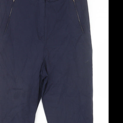 F&F Womens Blue   Trousers  Size 16 L23 in