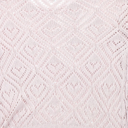 Peacocks Womens Pink   Pullover Jumper Size S