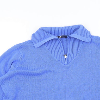 lsle Womens Blue   Pullover Jumper Size 18