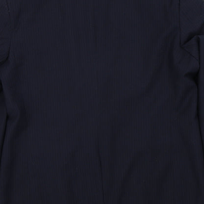 Mens UK Size L Perry Ellis Regular Blue Suit Jacket