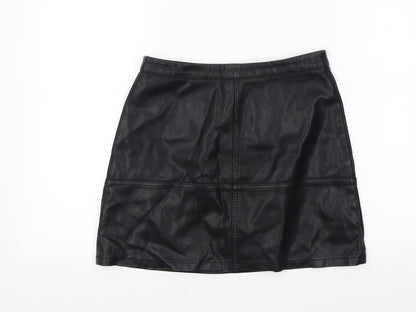 New Look Womens Black   A-Line Skirt Size 10