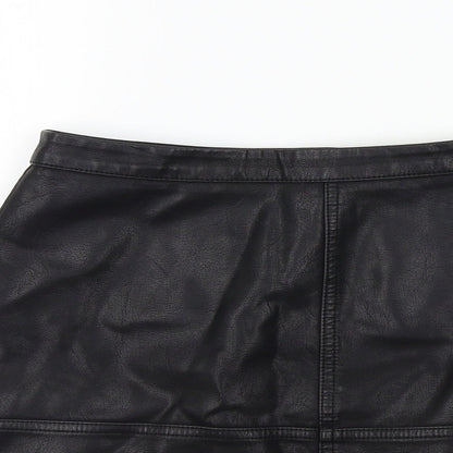 New Look Womens Black   A-Line Skirt Size 10