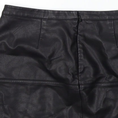 New Look Womens Black   A-Line Skirt Size 10