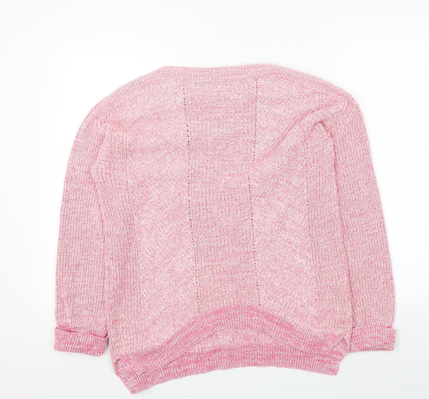 m&s Womens Pink   Pullover Jumper Size M
