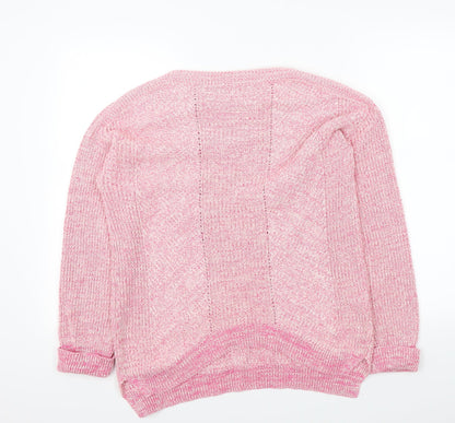 m&s Womens Pink   Pullover Jumper Size M