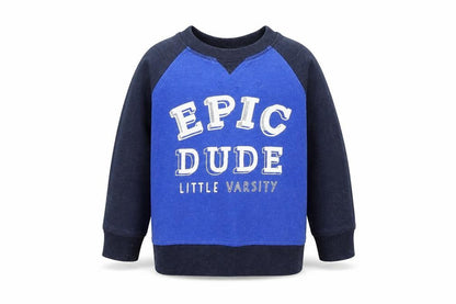 George Boys Blue Colourblock  Pullover Jumper Size 2-3 Years