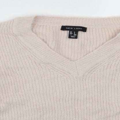 New Look Womens Pink   Pullover Jumper Size S