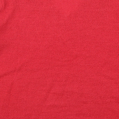 Classics Womens Red   Pullover Jumper Size 16