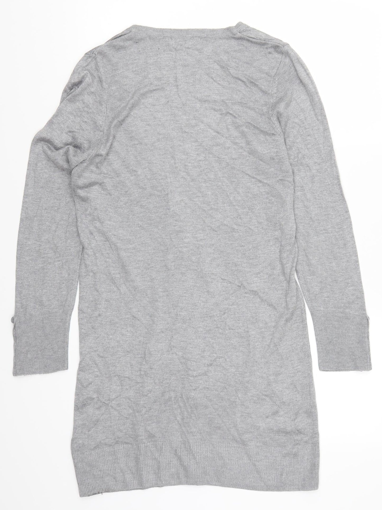 Marks and Spencer Womens Grey   Cardigan Jumper Size 10