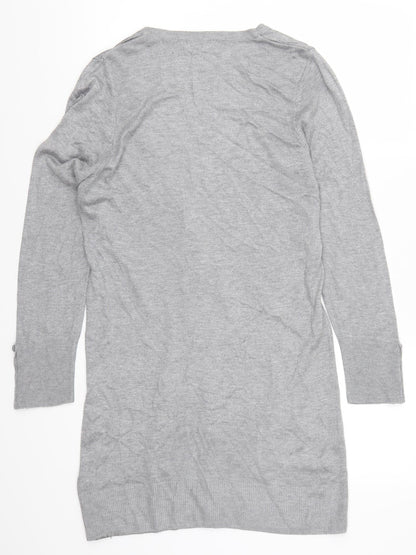 Marks and Spencer Womens Grey   Cardigan Jumper Size 10