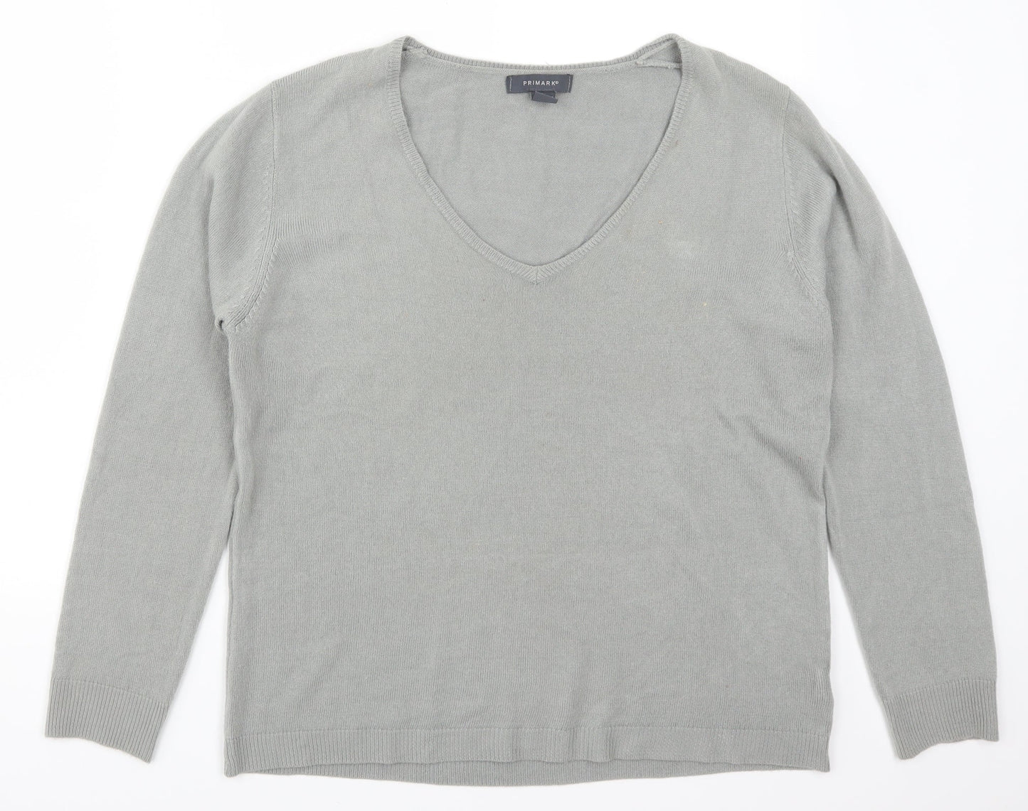 Primark Womens Grey   Pullover Jumper Size 14