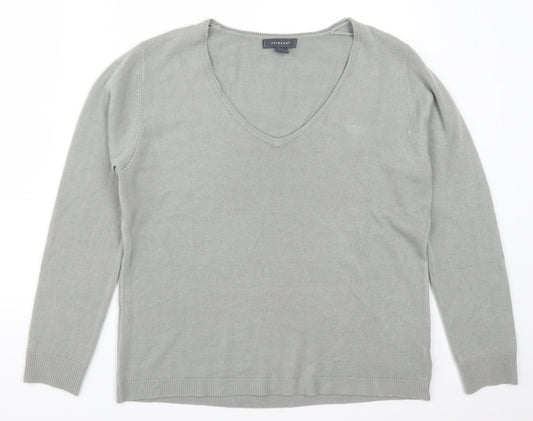 Primark Womens Grey   Pullover Jumper Size 14