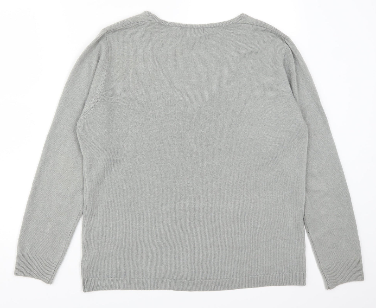 Primark Womens Grey   Pullover Jumper Size 14
