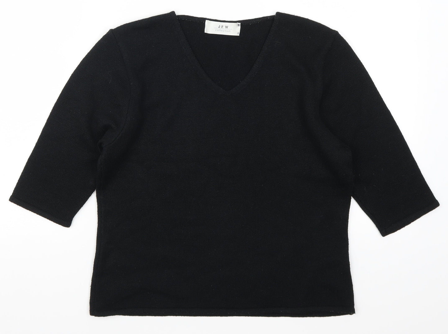 JFW Womens Black   Pullover Jumper Size L