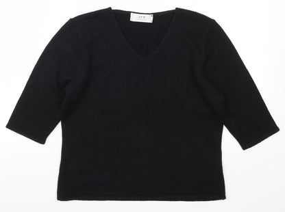 JFW Womens Black   Pullover Jumper Size L