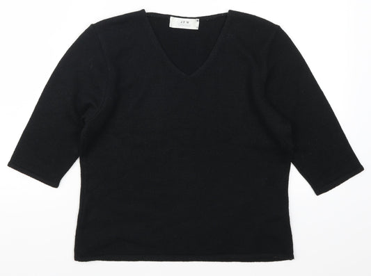 JFW Womens Black   Pullover Jumper Size L