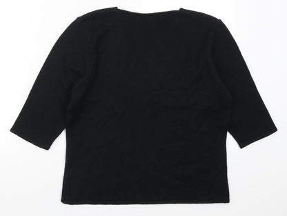 JFW Womens Black   Pullover Jumper Size L