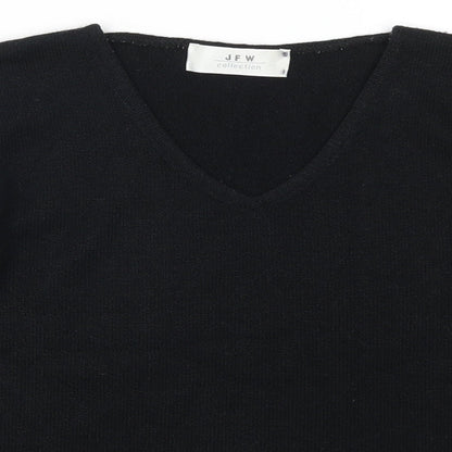JFW Womens Black   Pullover Jumper Size L