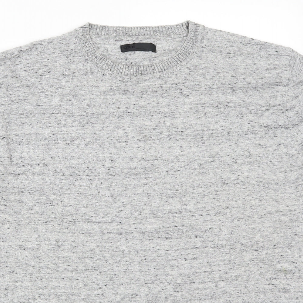 ASOS Mens Grey   Pullover Jumper Size M