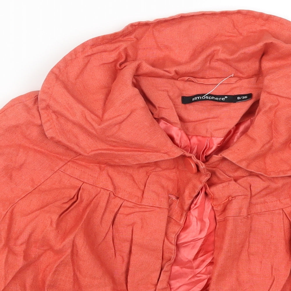 Atmosphere Womens Red   Jacket  Size 8