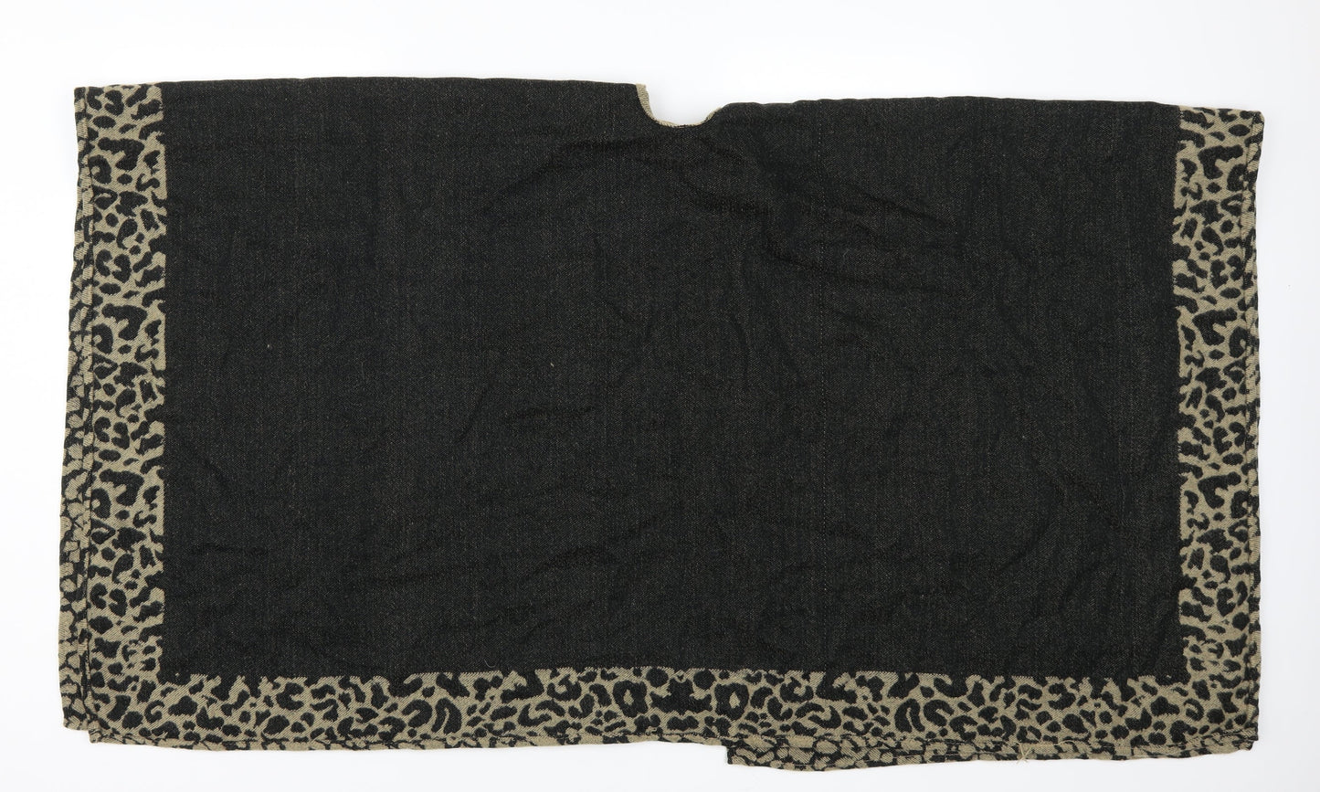 Preworn Womens Brown Animal Print  Shrug Jumper One Size