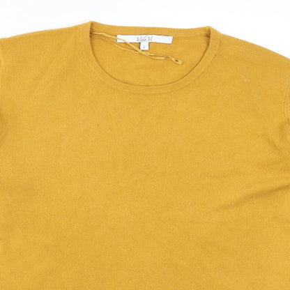Vida Vi Womens Yellow   Pullover Jumper Size L