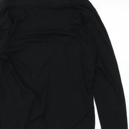 Hoading Womens Black   Cardigan Jumper Size M